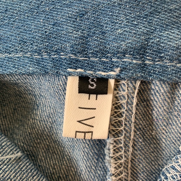 Vintage | Wide Leg Cropped Jeans - Picture 3 of 3